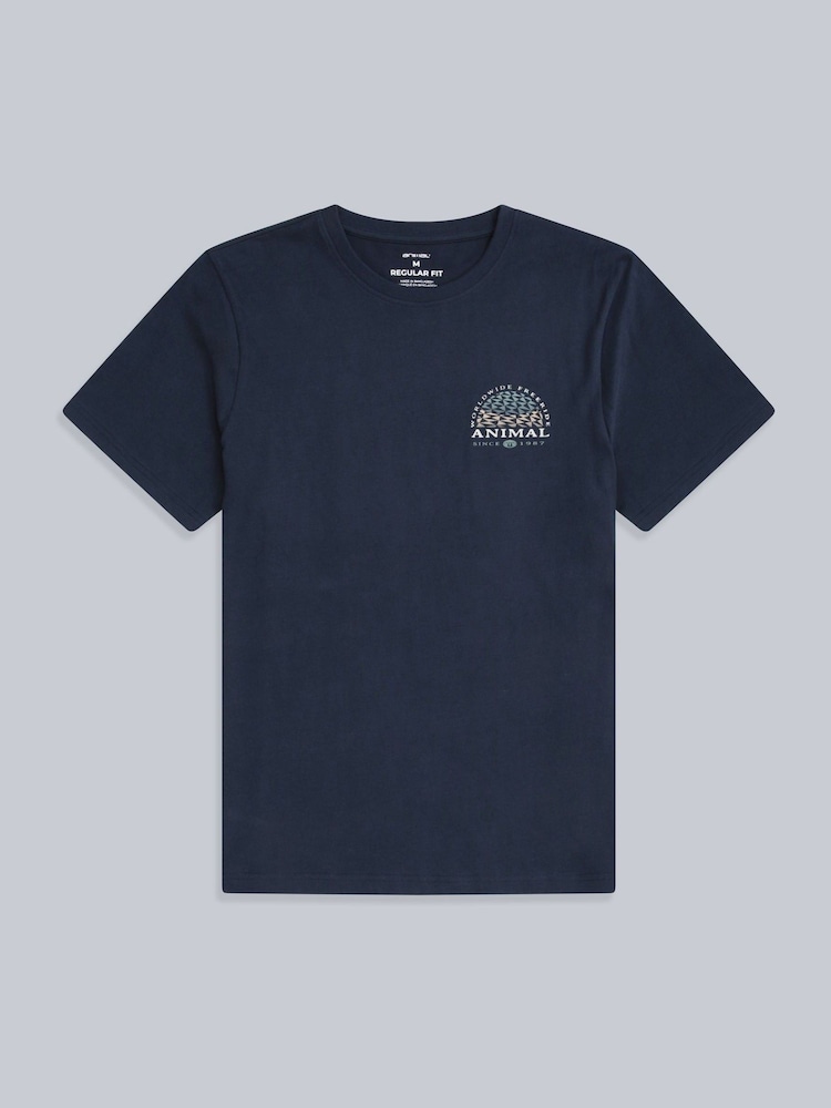 Animal Blue Jacob T-Shirt - Image 1 of 6 Animal Blue Jacob T-Shirt - Image 1 of 6