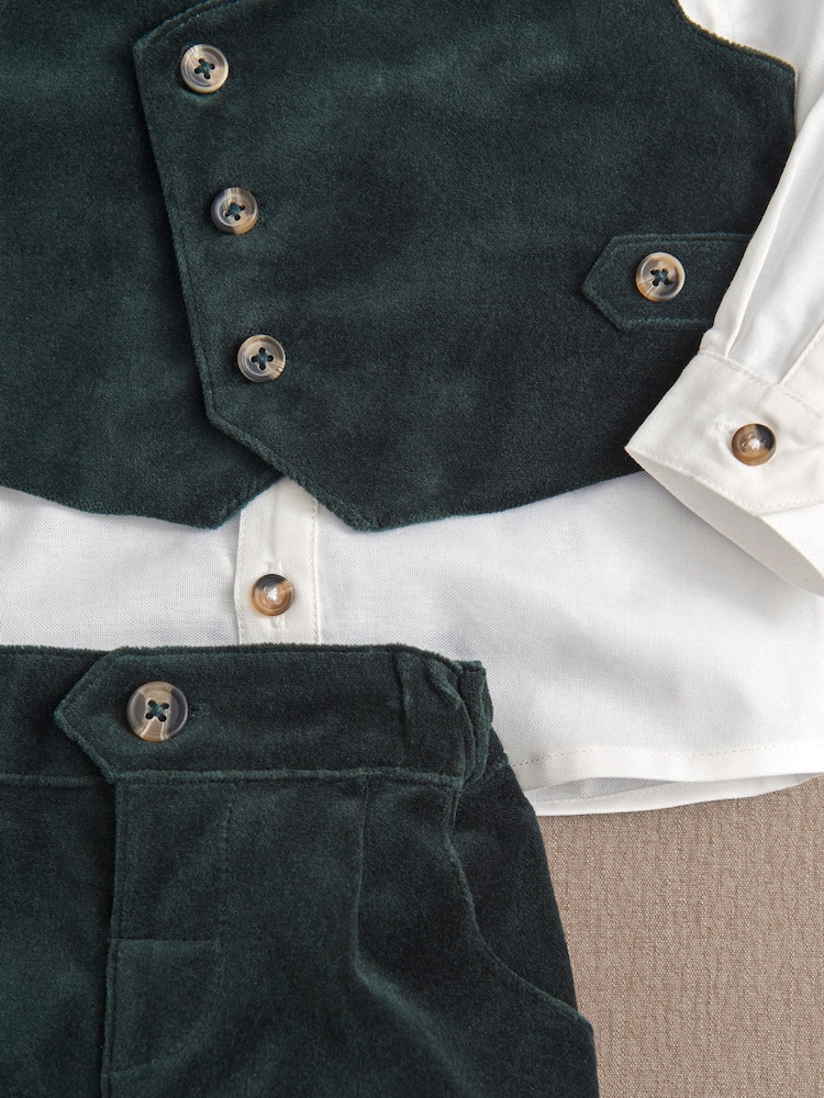 Mamas & Papas Velvet Suits 4 Piece - Imagem 2 de 3