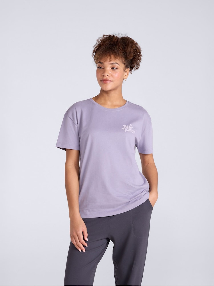 Animal Purple Leena Boxy T-Shirt - Image 1 of 4 Animal Purple Leena Boxy T-Shirt - Image 1 of 4