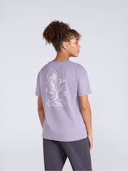 Animal Purple Leena Boxy T-Shirt - Image 2 of 4
