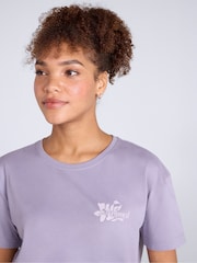 Animal Purple Leena Boxy T-Shirt - Image 3 of 4