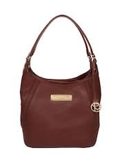 Pure Luxuries London Abigail Leather Shoulder Bag - Image 1 of 2