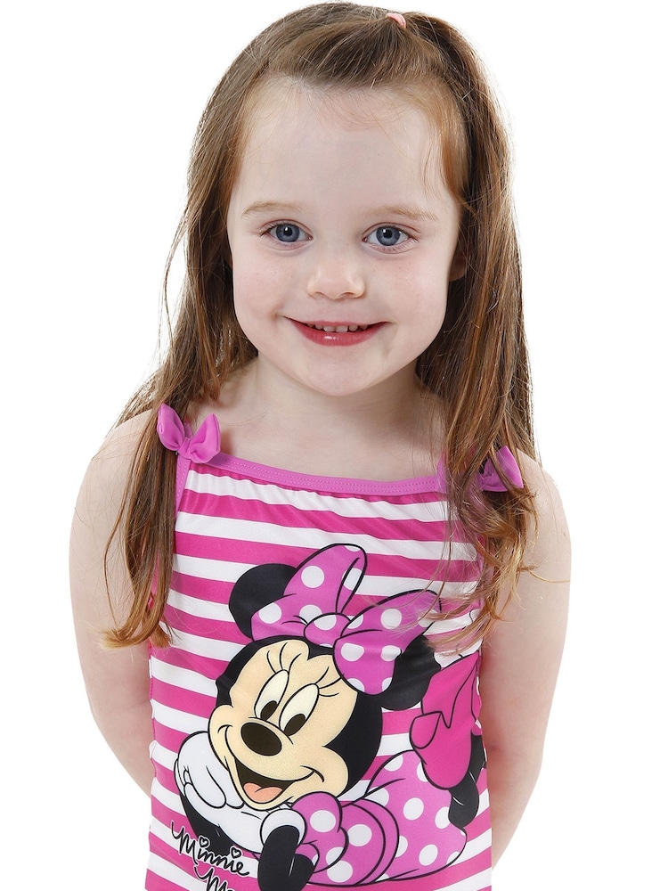 Character Pink Minnie Mouse Swimsuit - Image 1 of 5