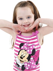 Character Pink Minnie Mouse Swimsuit - Image 2 of 5