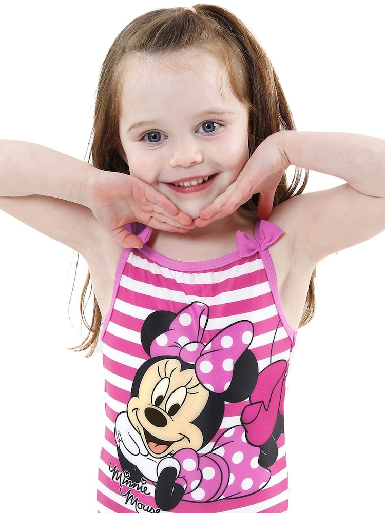 Character Pink Minnie Mouse Swimsuit - Image 2 of 5