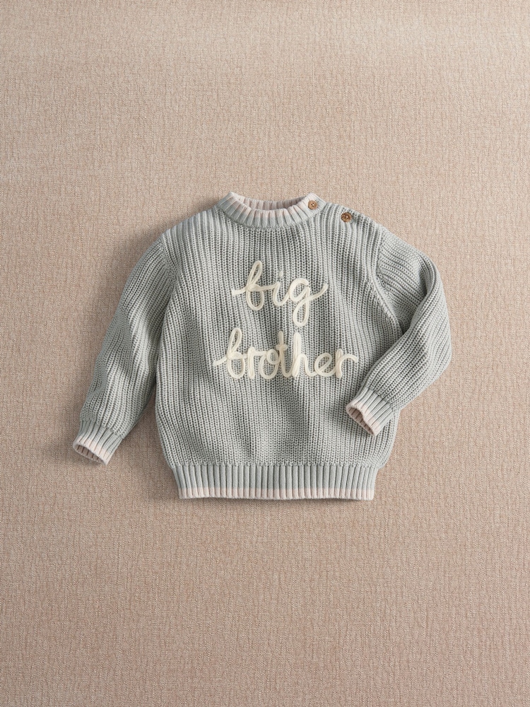 Mamas & Papas Big Brother Jumper - 3şəkildən 1 şəkil