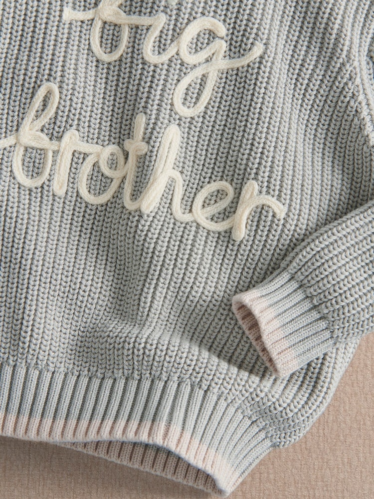 Mamas & Papas Big Brother Jumper - 3şəkildən 2 şəkil