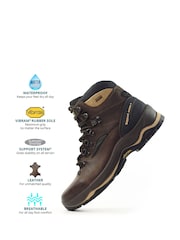 Grisport Brown Waterproof & Breathable Walking Boots - Image 12 of 12