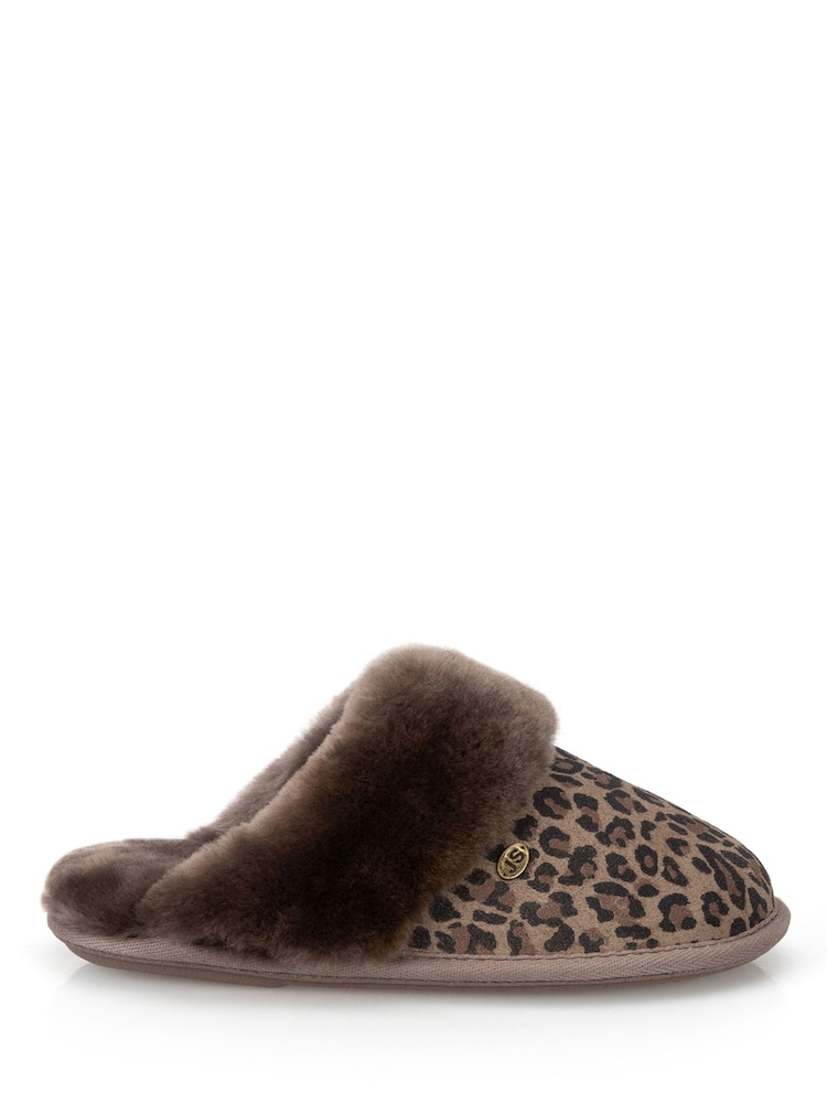 Just Sheepskin Ladies Duchess Sheepskin Slipper - Image 2 of 5 Just Sheepskin Ladies Duchess Sheepskin Slipper - Image 2 of 5