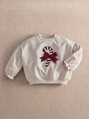 Mamas & Papas Candy Weihnachts-Sweatshirt - Bild 1 von 3