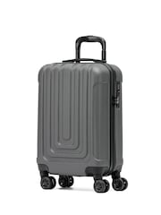 Flight Knight 55x35x20cm 8 Wheel ABS Hard Case Cabin Carry On Hand Luggage - Image 1 of 7