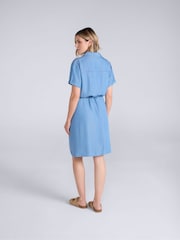 Animal Blue Shirt Dress - Image 4 of 4