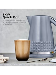 Tower Grey Solitaire 1.5L 3KW Kettle - Image 4 of 8