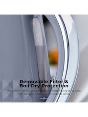 Tower Grey Solitaire 1.5L 3KW Kettle - Image 7 of 8