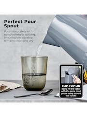 Tower Grey Solitaire 1.5L 3KW Kettle - Image 9 of 12