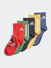 adidas Multi Mickey Mouse Socks 5 Pack - Image 1 of 3