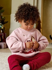 Mamas & Papas Rocking Horse Christmas Sweatshirt - Bild 1 von 8