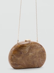 Mango Brown Structured Handbag - Image 2 of 4