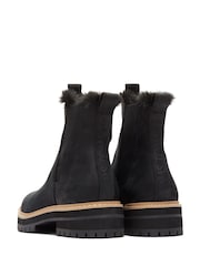 Toms Dakota Water Resistant Leather Faux Fur Boots - Image 3 of 4