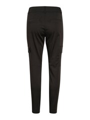 Kaffe Lea Black Trousers With Cargo Pockets - Image 6 of 6