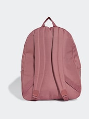 Rosa - adidas Classic Horizontal 3 Stripes Backpack - Imagen 3 de 6