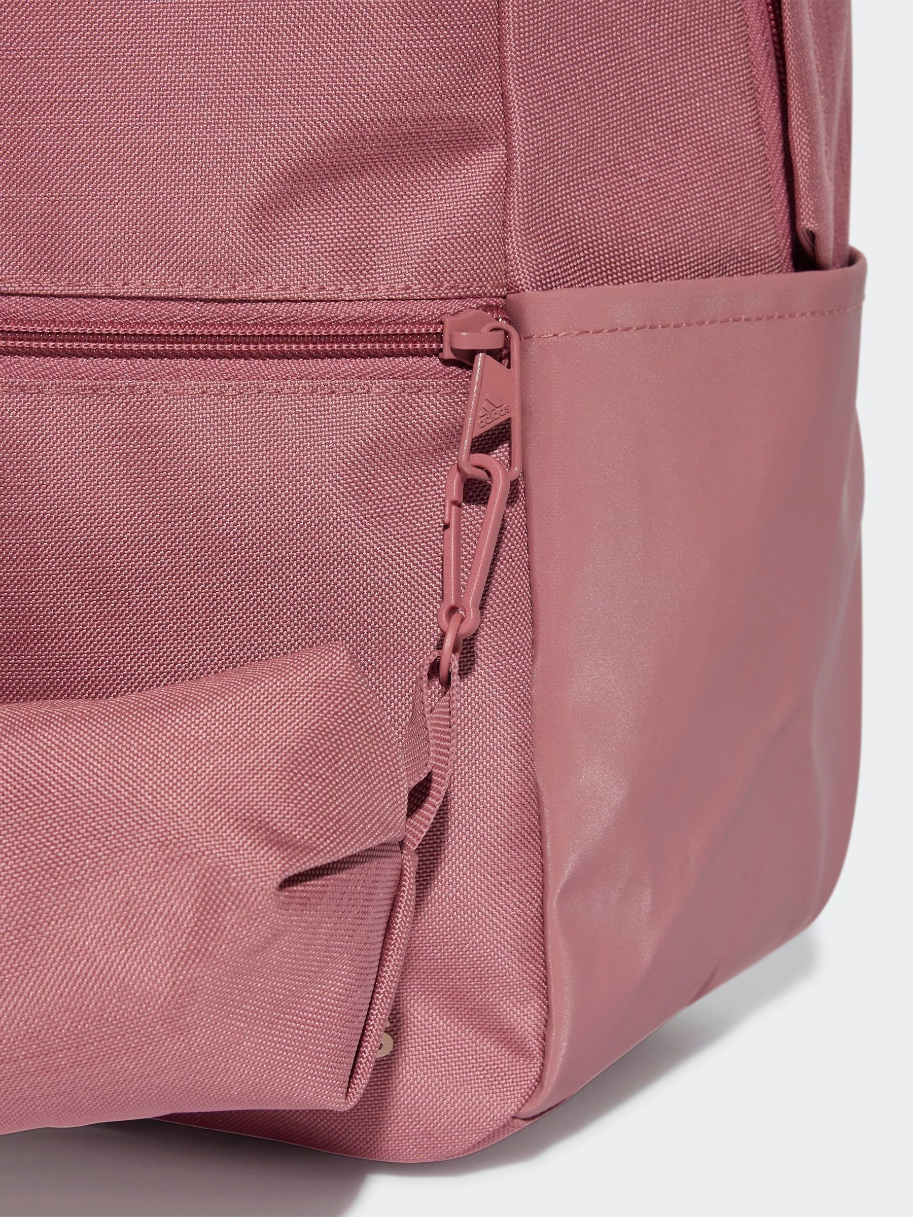 Adidas pink leather backpack hot sale