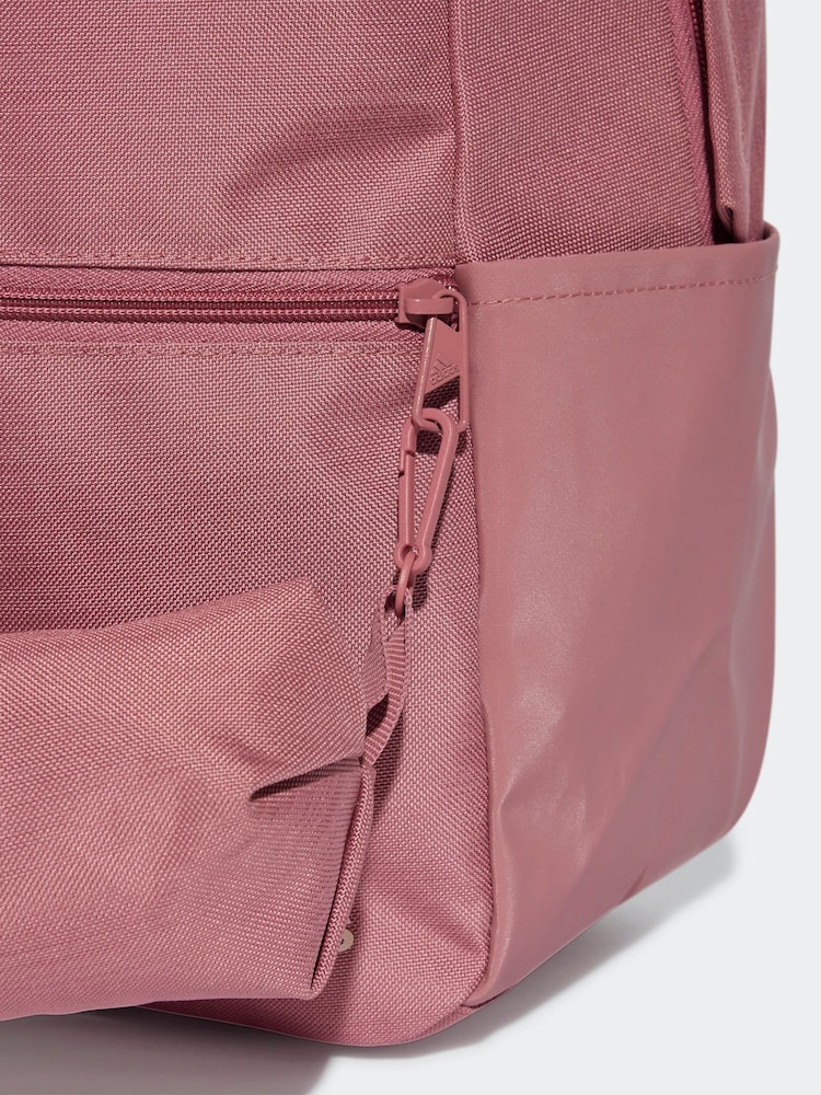 Rosa - adidas Classic Horizontal 3 Stripes Backpack - Imagen 6 de 6