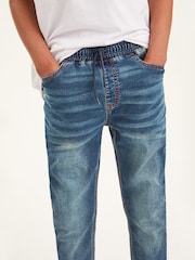 Mid Vintage Blue Skinny Fit Stretch Elasticated Waist Jeans (3-16yrs) - Image 3 of 6