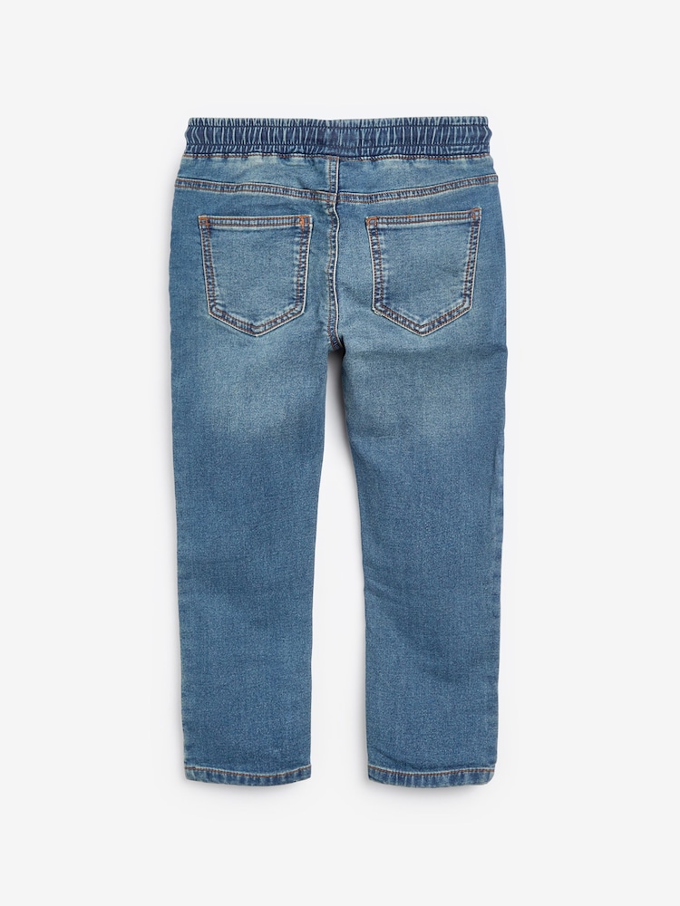 Mid Vintage Blue Skinny Fit Stretch Elasticated Waist Jeans (3-16yrs) - Image 5 of 6