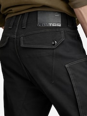 G Star Zip Pkt 3D Skinny Cargo Black Jeans - Image 4 of 5