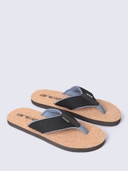 Animal Black Animal Parker Mens Flip Flop - Image 1 of 5
