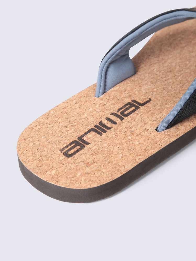 Animal Black Animal Parker Mens Flip Flop - Image 5 of 5 Animal Black Animal Parker Mens Flip Flop - Image 5 of 5