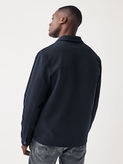 Navy Blue Popper Shacket - Image 3 of 8