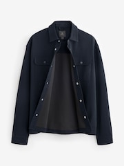 Navy Blue Popper Shacket - Image 5 of 8