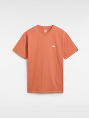 Vans Mens Left Chest Logo 100% Cotton Brown T-Shirt - Image 5 of 6