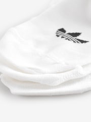 adidas Originals White/Black Low Cut Socks 3 Pack - Image 5 of 5