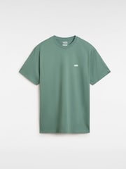 Vans בצבע ירוק, חולצת טי עם לוגו חזה בצד שמאל לגברים, %100 כותנה - Image 5 of 6