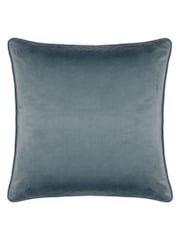 Evans Lichfield Green Chatsworth Peacock Country Floral Piped Cushion - Image 3 of 5