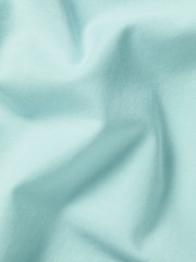 Charles Tyrwhitt Aqua Green Button-down Stretch Washed Oxford Slim Fit Shirt - Image 4 of 5
