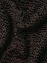 Charles Tyrwhitt Brown Pure Merino Crew Neck Jumper - Image 5 of 6