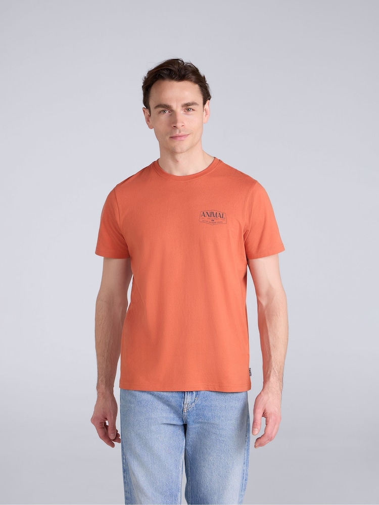 Animal Orange Jacob T-Shirt - Image 1 of 5 Animal Orange Jacob T-Shirt - Image 1 of 5