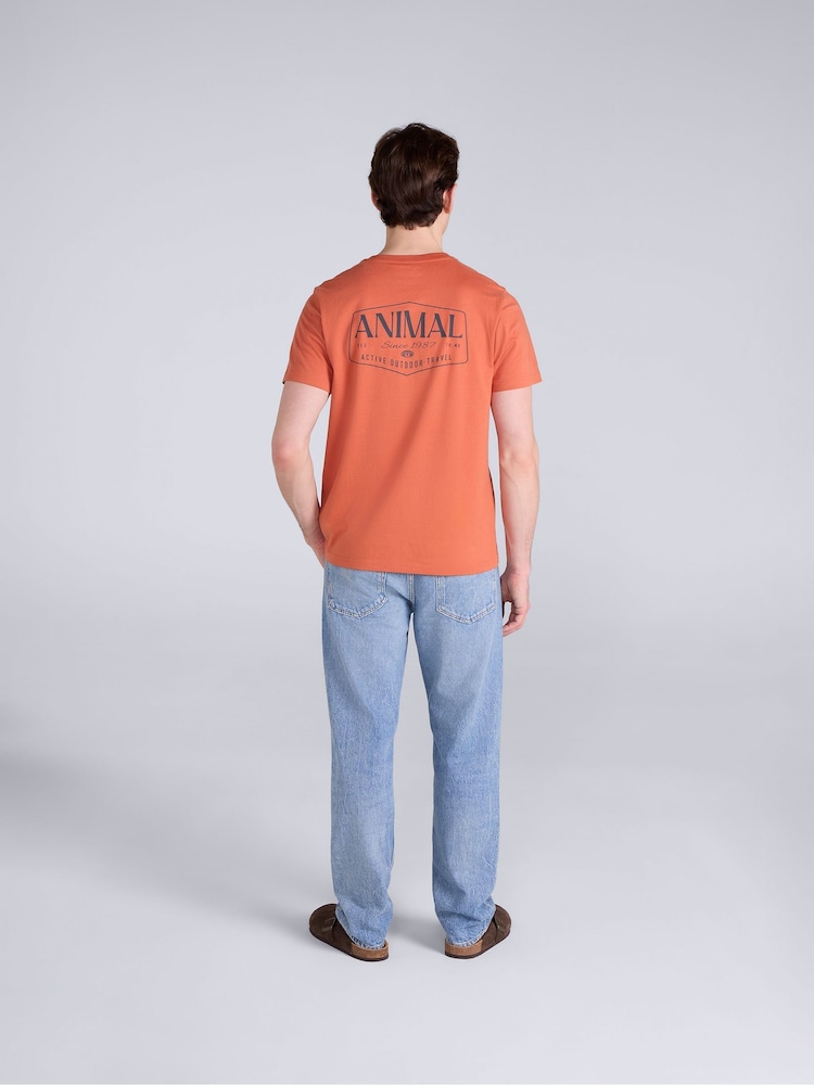 Animal Orange Jacob T-Shirt - Image 5 of 5 Animal Orange Jacob T-Shirt - Image 5 of 5