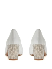 Rainbow Club Natural Eloise Ivory Satin Shoes - Image 4 of 6