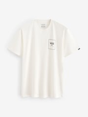Vans Mens Mini Box 100% Cotton White T-Shirt - Image 5 of 5