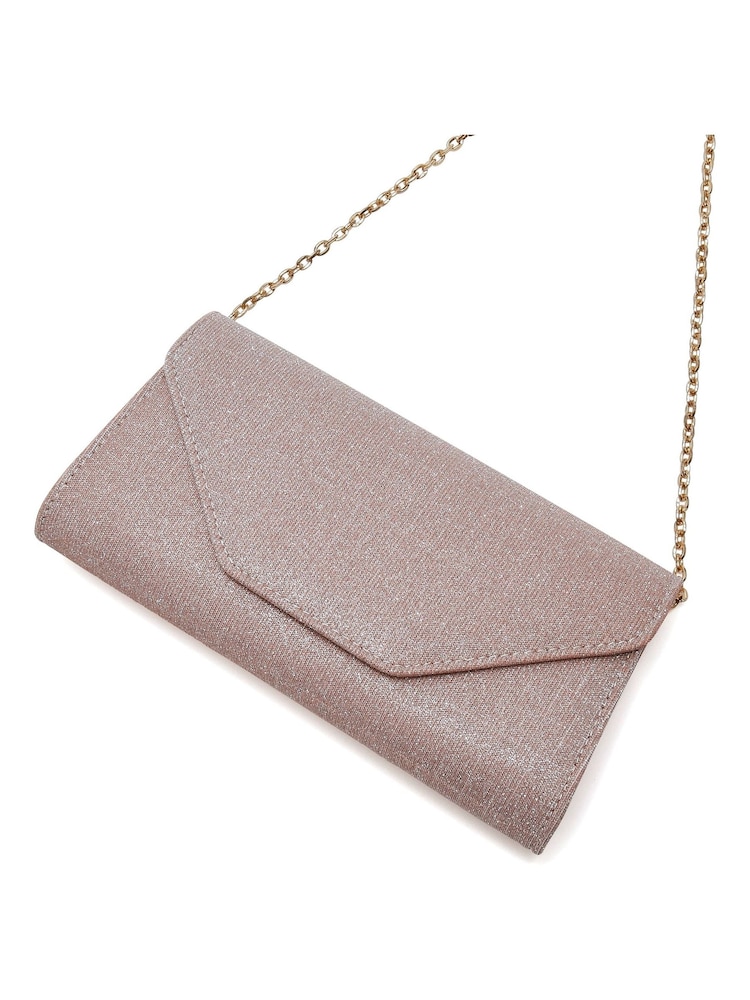 Rainbow Club Natural Saskia Rose Metallic Bag - Image 3 of 3