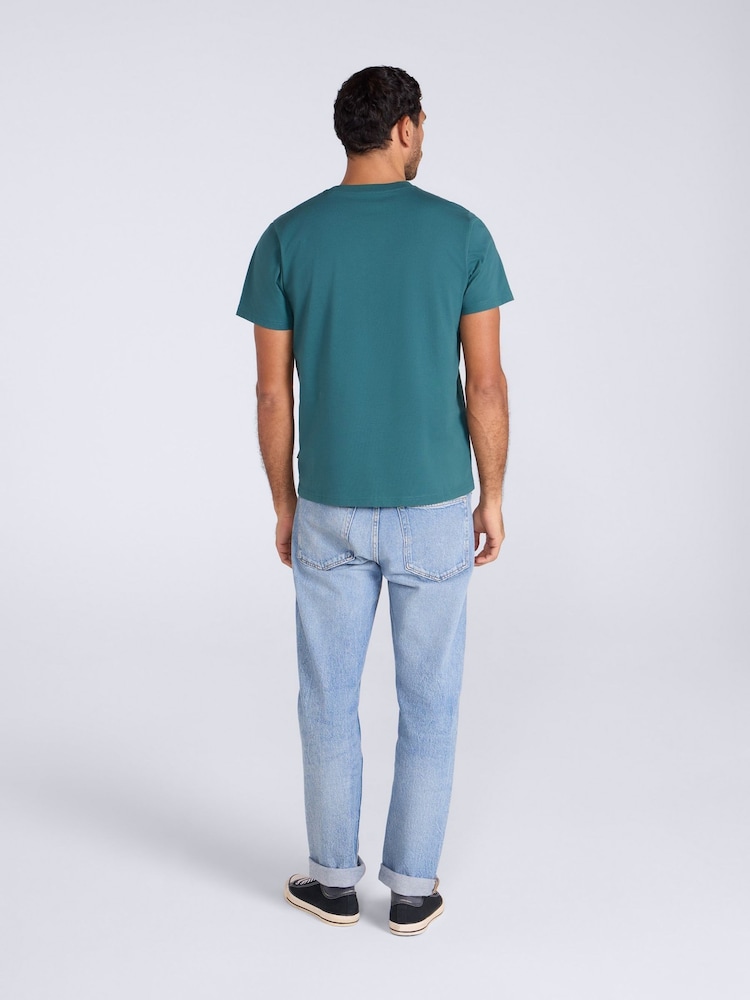Animal Blue Classico Mens 100% Cotton T-Shirt - Image 4 of 4 Animal Blue Classico Mens 100% Cotton T-Shirt - Image 4 of 4