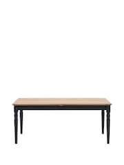 Gallery Home Meteor Navy Leroy Extending Dining Table - Image 3 of 3