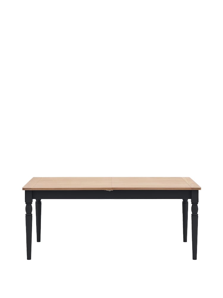 Gallery Home Meteor Navy Leroy Extending Dining Table - Image 3 of 3