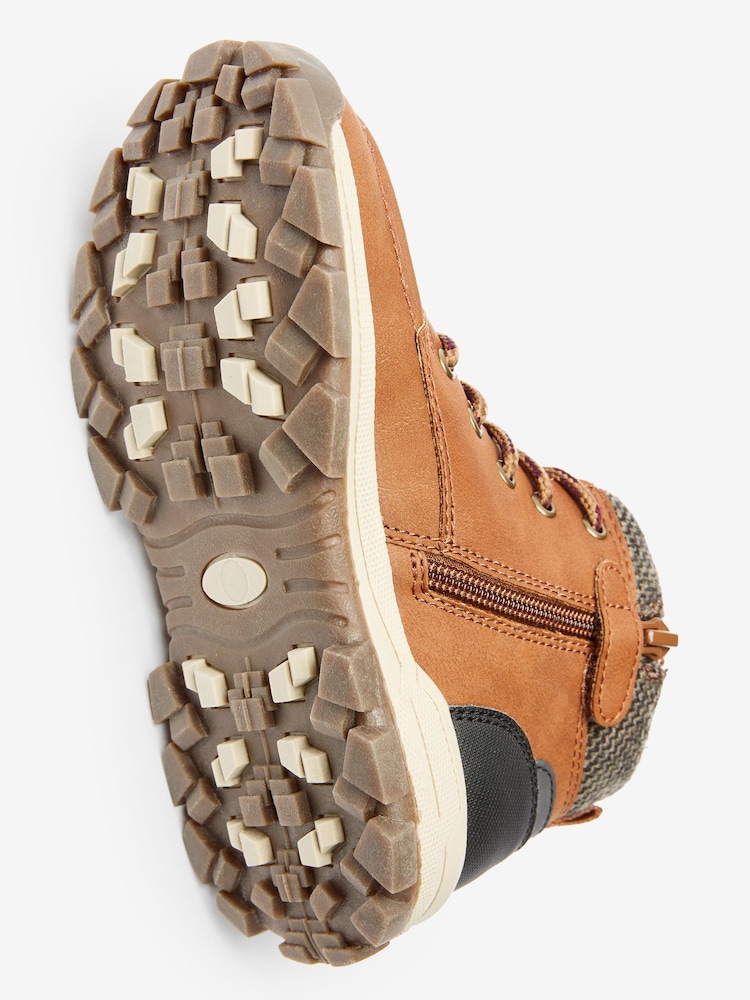 Tan Brown Thermal Thinsulate Lined Walking Boots - Image 8 of 8