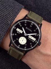 Peers Hardy Green Tikkers Smart Series 60 Canvas Strap Smart Watch - Image 2 of 6